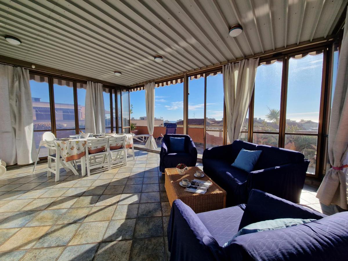 Via Alberti Terrazza Vista Aperta- Free Parking Apartment Pietra Ligure Luaran gambar